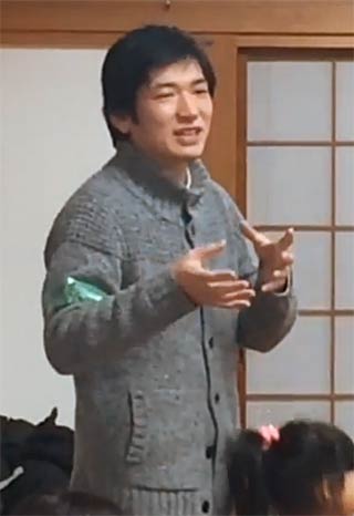新潟市岩室観光施設「いわむろや」の小倉館長