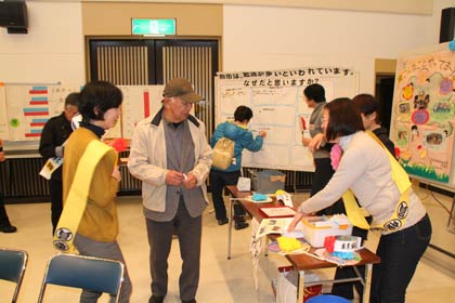 元気磨きたいの各風呂ジェクトのブース