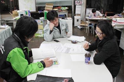 ボランティア部の会議