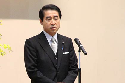 桜井県議の祝辞