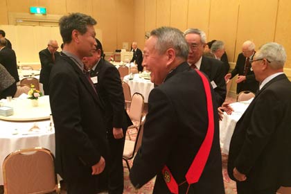 燕ライオンズクラブと燕ロータリークラブの初めての合同例会