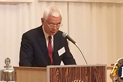 燕ライオンズクラブの真野会長