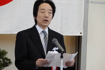 高橋校長の式辞