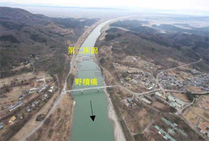 流下能力が不足し、抜本的な改修が必要な大河津分水路