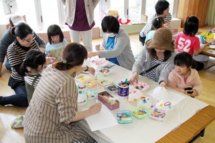 ワークショップも大人気