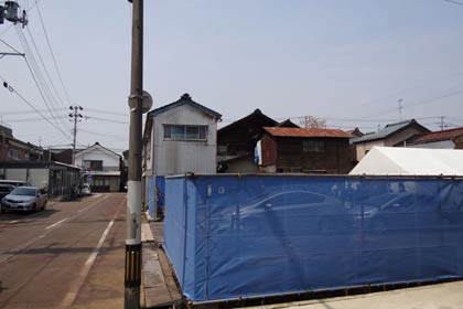 古城町支店は旧店舗と同じ場所に建設される