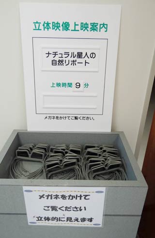  立体映像上映を鑑賞するためのめがね