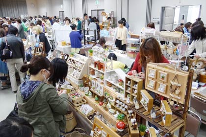 前回の「カントリー＆クラフトフェスタ」のようす