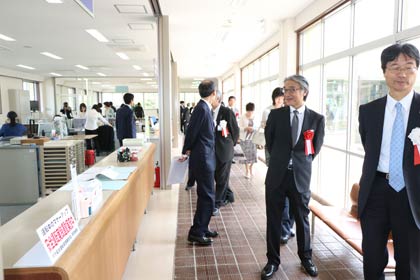 燕市社会福祉協議会が入った1階