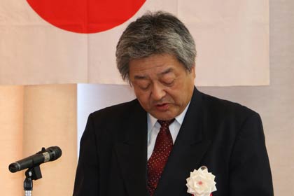 池田会長のあいさつ