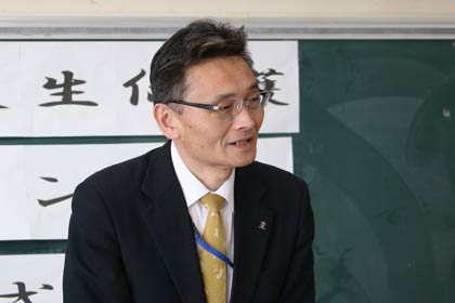 新潟県保護観察所の岩崎耕太郎所長