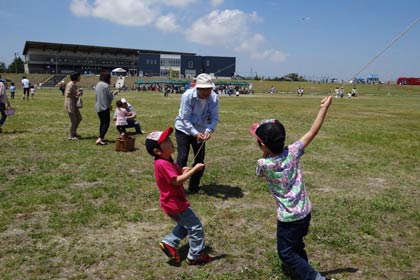 「信濃川下流　水防・防災フェスタ」のちらし