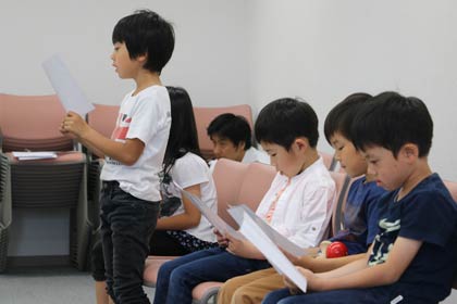 自由な子どもたちのオーディション