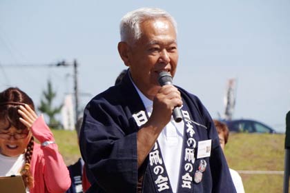 日本の凧の会の茂出木会長