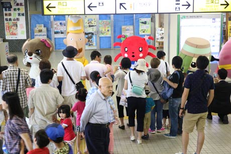 県央エリアのゆるキャラ大集合