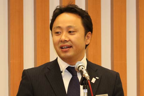  監事候補に決まった白倉さん