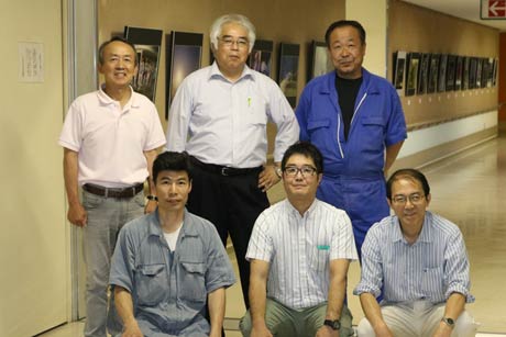 6月29日に展示作業を行ったメンバー