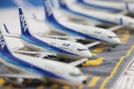 ANAの旅客機