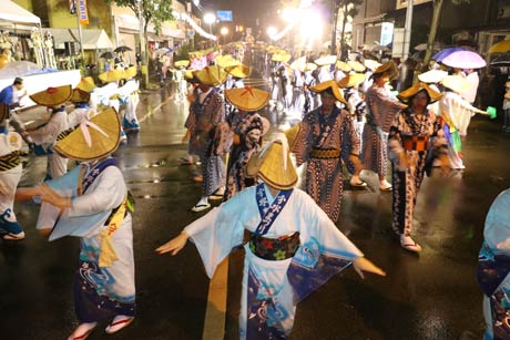  第44回分水まつりの民謡流し