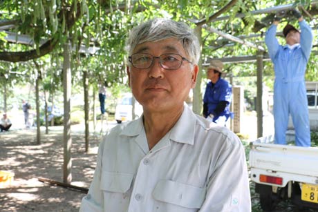 新たに会長に就いた金山吉史さん