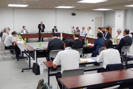 県央基幹病院整備基本計画策定委員会の第1回委員会