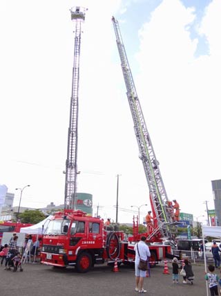 昨年の消防防災・救急フェアのようす