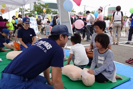  救急法に挑戦