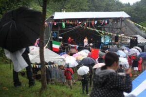 雨にもかかわらず1,900人が来場した三条楽音祭