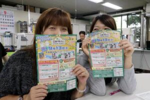 13日の三条マルシェは中央商店街に57店、「敬老の日」に向けた手作り応援企画も