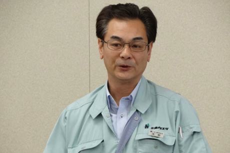 新たに燕青空即売会実行委員会の実行委員長に就いたホクエツの浅野智行社長