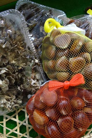 毎日、入荷する秋の味覚