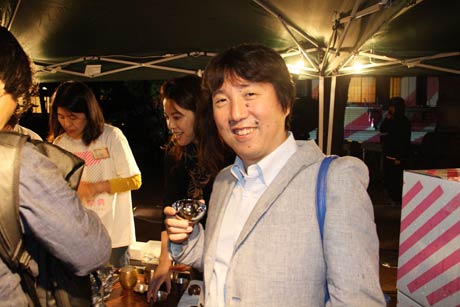  ITジャーナリストの林信行さんも来場