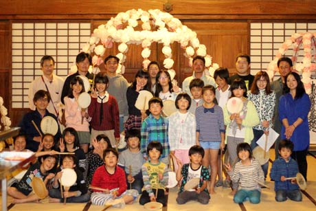  8日練習したメンバーで記念写真