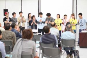 「ライブハウス　レクイエム」のロケ地、三条市での特別上映会