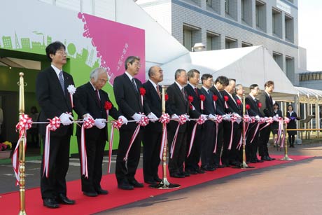 燕三条ものづくりメッセ2015の開場式