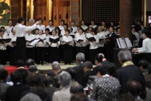 5日始まった三条別院のお取り越し報恩講の音楽法要