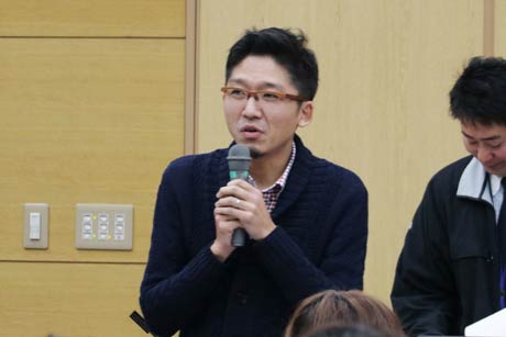  次回の工場の祭典の実行委員長を務める玉川堂の山田立さん