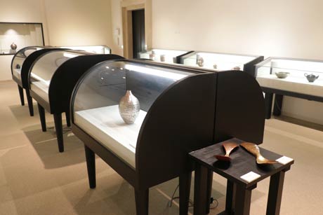 燕市産業史料館の展示会場