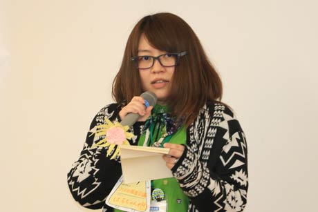 実行委員長の捧美佳さん