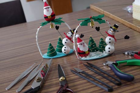 裁縫道具を使っての小物作り