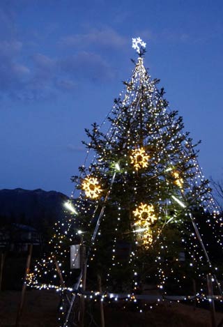  下田八木ヶ鼻温泉「いい湯らてい」の「しただ郷雪と光のページェント2015」