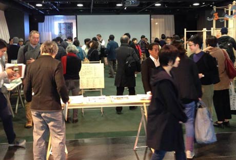  最終プレゼンテーションが行われたGoodJob!展会場