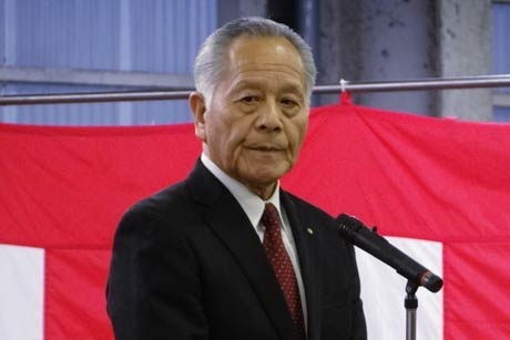 三条中央青果卸売市場の青柳社長