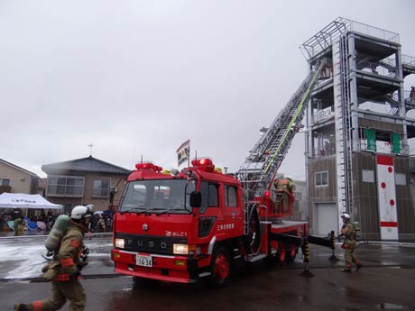 高層建物総合訓練