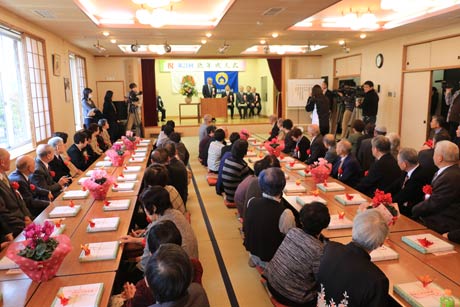 吉田地区老人クラブ連合会の熟年成人式