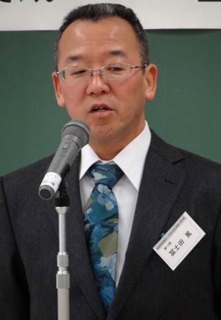 次期会計監事の第12期受講生のシマト工業株式会社品質技術部長の冨士田篤さん
