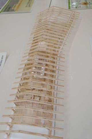  三条市まちなか交流広場の模型