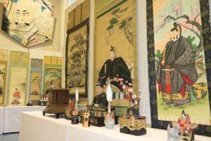越後出雲崎「天領の里」で開かれている展示さま展示会