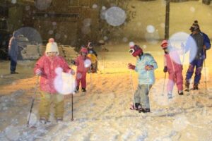 21日開講した初心者スキー教室