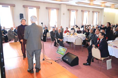 燕地区老人クラブ連合会の創立50周年記念式典